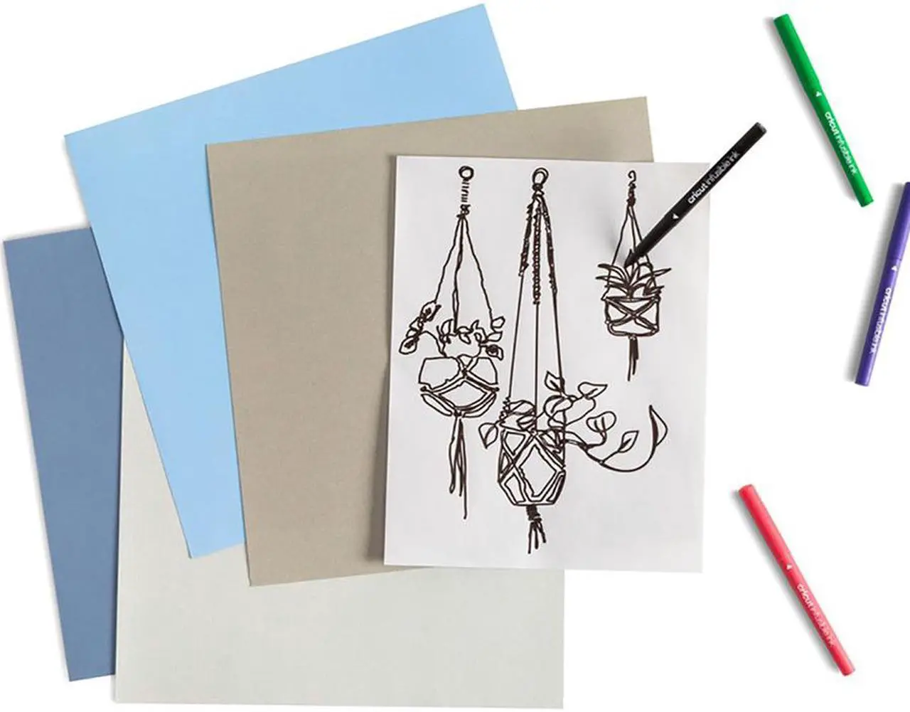 Alt view image 2 of 4 - Cricut Infusible Ink Pens Basic | 5 Pens (0.4mm) 2006257