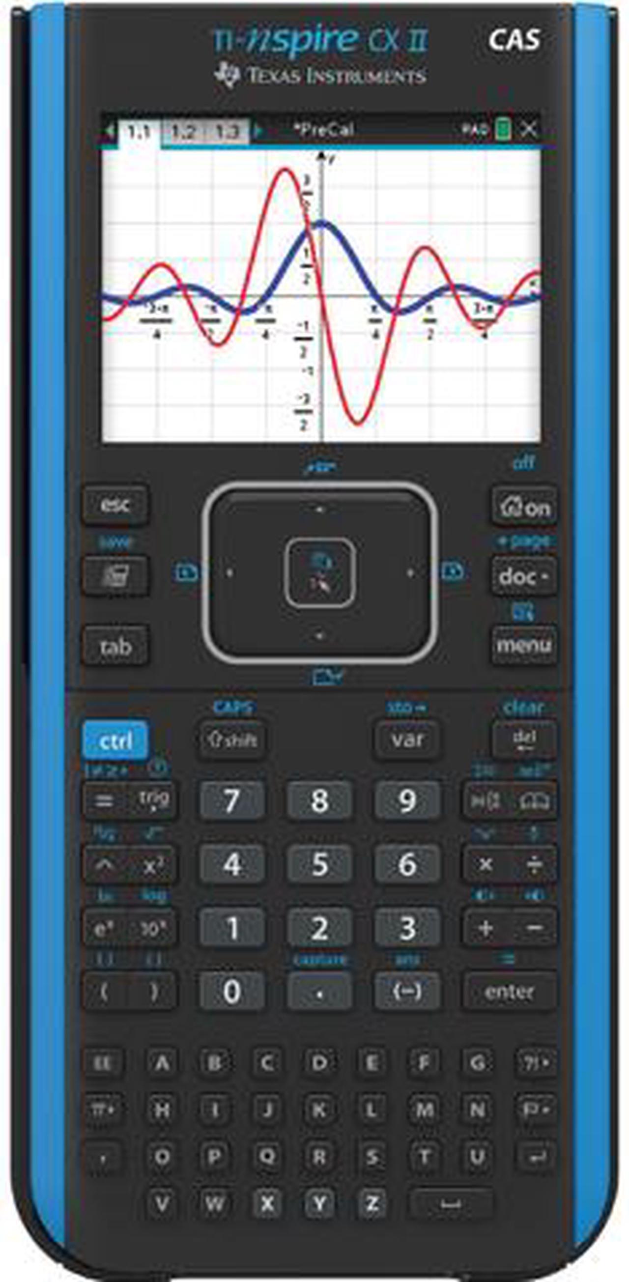 Main image of Texas Instruments NSPIRECX2CAS Nspire CX II CAS Graphing Calculator