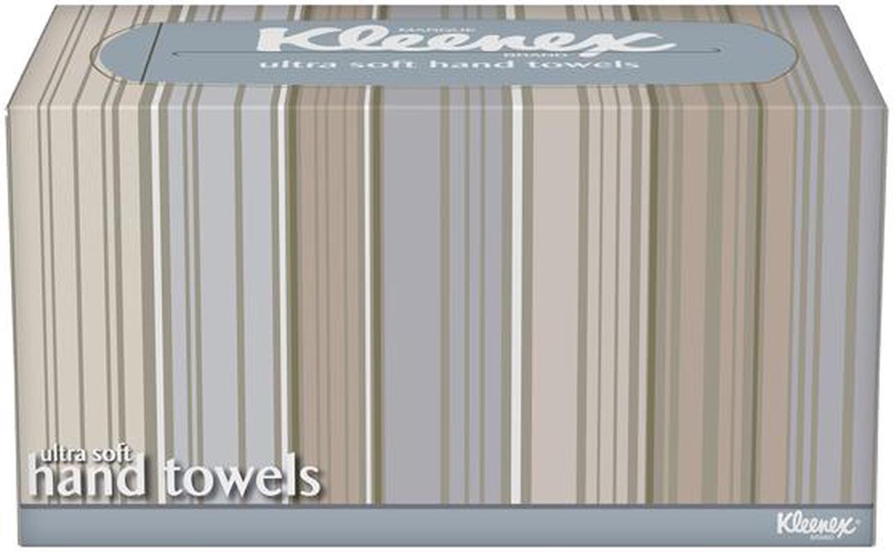 Alt view image 2 of 5 - Kleenex Hand Towels (11268), Ultra Soft and Absorbent, Pop-Up Box, 18 Boxes / Case, 70 Paper Hand Towels / Box, 1,260 Sheets / Case