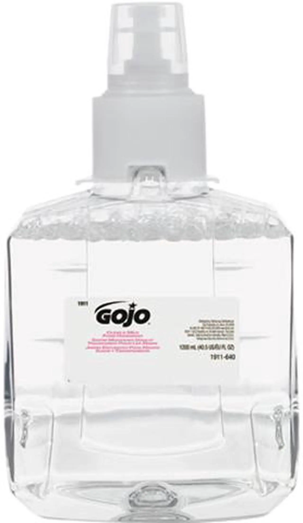 Main image of GOJO 191102EA Clear & Mild Foam Handwash Refill, Fragrance-Free, 1200mL Refill, 1 Each