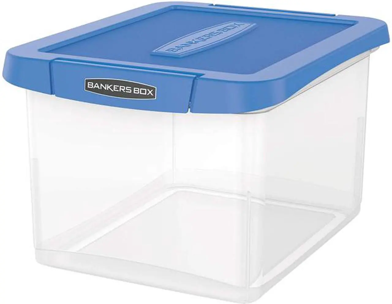 Bankers Box 0086202 Heavy Duty Plastic File Storage, Letter / Legal ...
