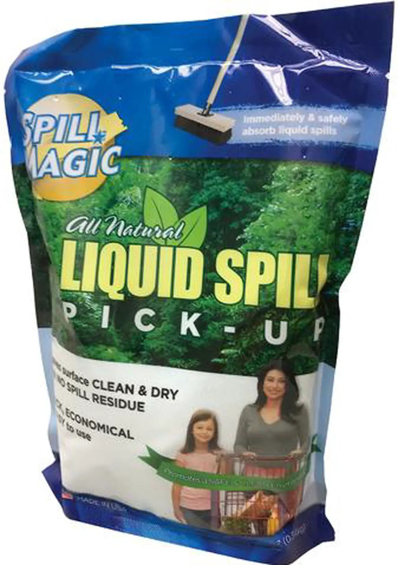 Main image of First Aid Only SM12CT Spill Magic Single-use Absorbent, 12 / Carton - Blue