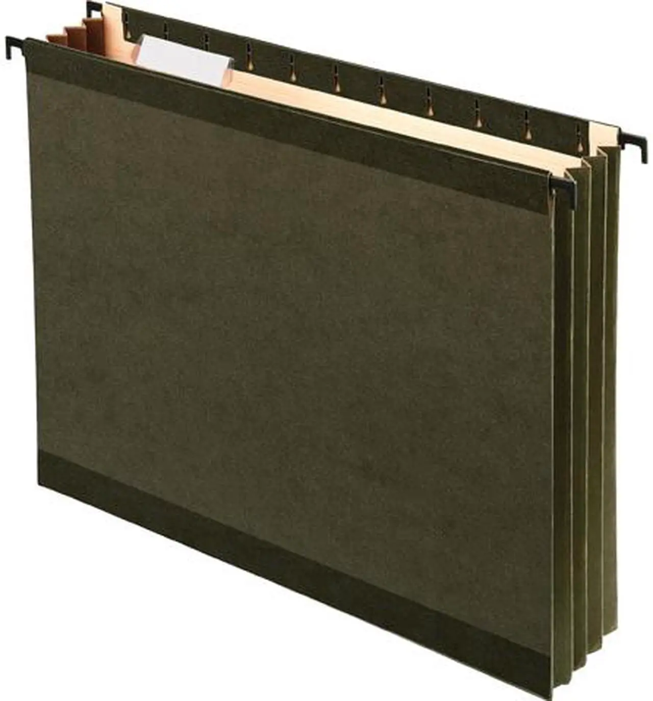 Main image of Pendaflex 9217 Hanging Pocket Files, Polypropylene, Letter, Green, 4/Pack, 1 Pack