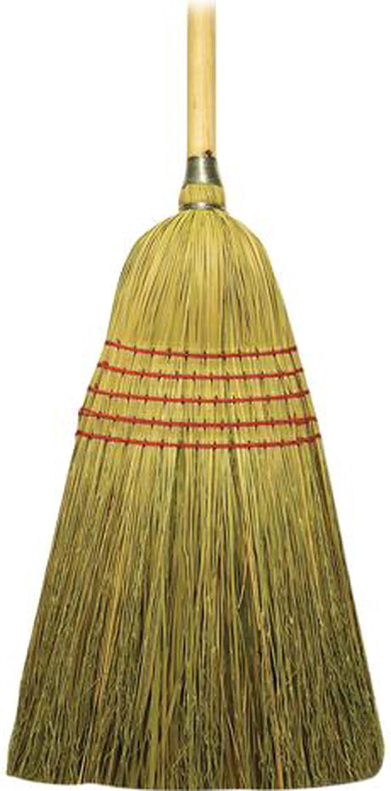 Main image of Boardwalk BWKBR10004 Corn/Fiber Lobby Brooms, 53.5", Natural, 6/Carton