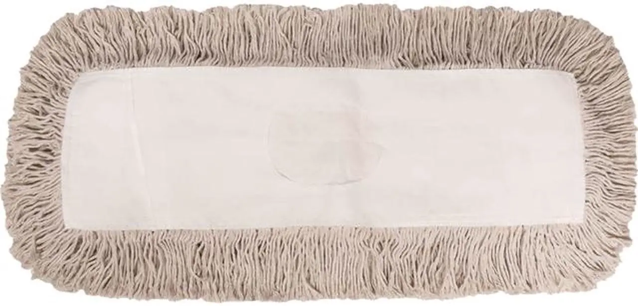 Main image of Boardwalk BWK1336 Industrial Dust Mop Head, Hygrade Cotton, 36" x 5", White