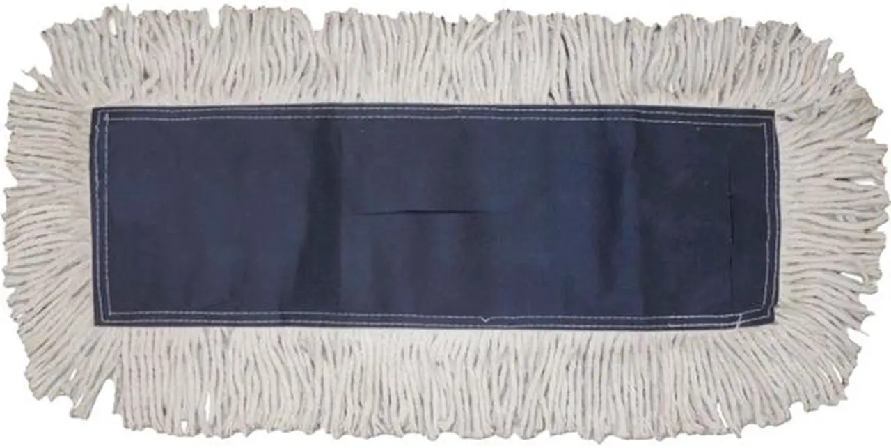 Main image of Boardwalk BWK1660CT Disposable Dust Mop Head, Cotton, Cut-End, 60"x 5"