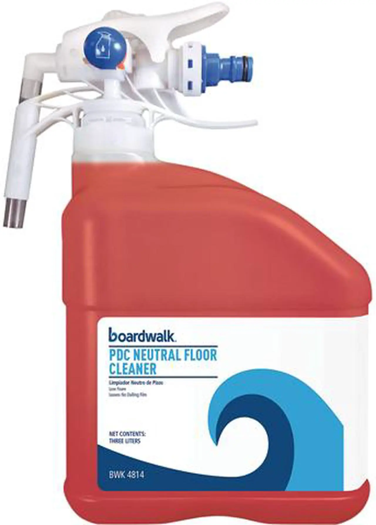 Main image of Boardwalk 956500-39ESSN PDC Neutral Floor Cleaner, Tangy Fruit Scent, 3 Liter Bottle, 2/Carton