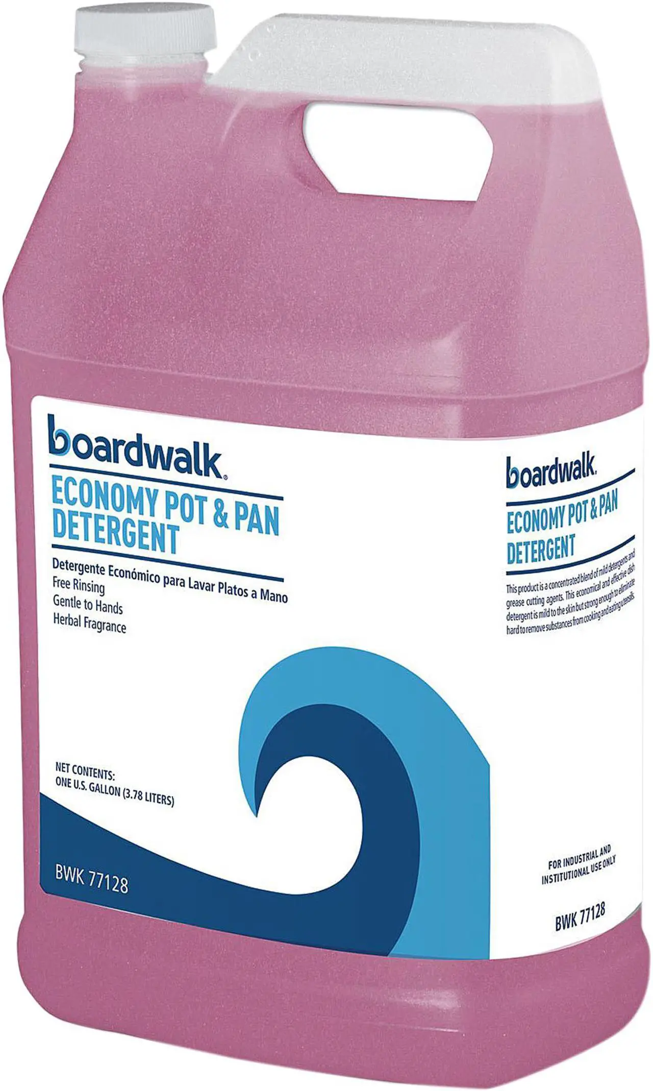 Main image of Boardwalk BWK7714EA Industrial Strength Pot and Pan Detergent, 1 Gal Bottle