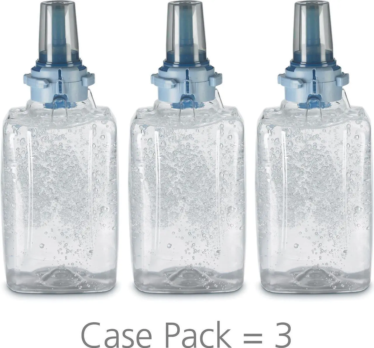 Alt view image 5 of 5 - Purell 880303CT Advanced Green Certified Instant Hand Sanitizer Refill, 1200mL, FragranceFree, 3/Carton, 1 Carton