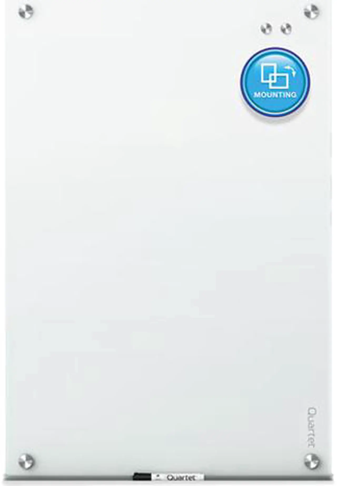 Main image of Quartet G7248W Infinity Magnetic Glass Marker Board, 72 x 48, White, 1 Each