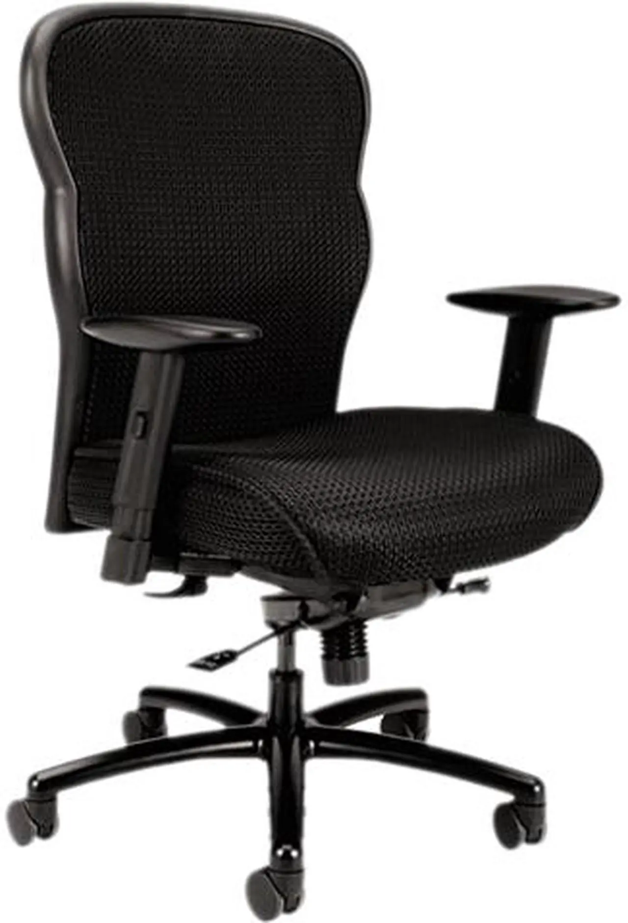 Main image of HON VL705VM10 Big and Tall High-Back Chair Black Frame - Black Mesh Fabric