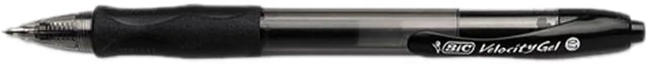 Main image of BIC RLC241-BK Velocity Retr Gel Roller Ball Pen