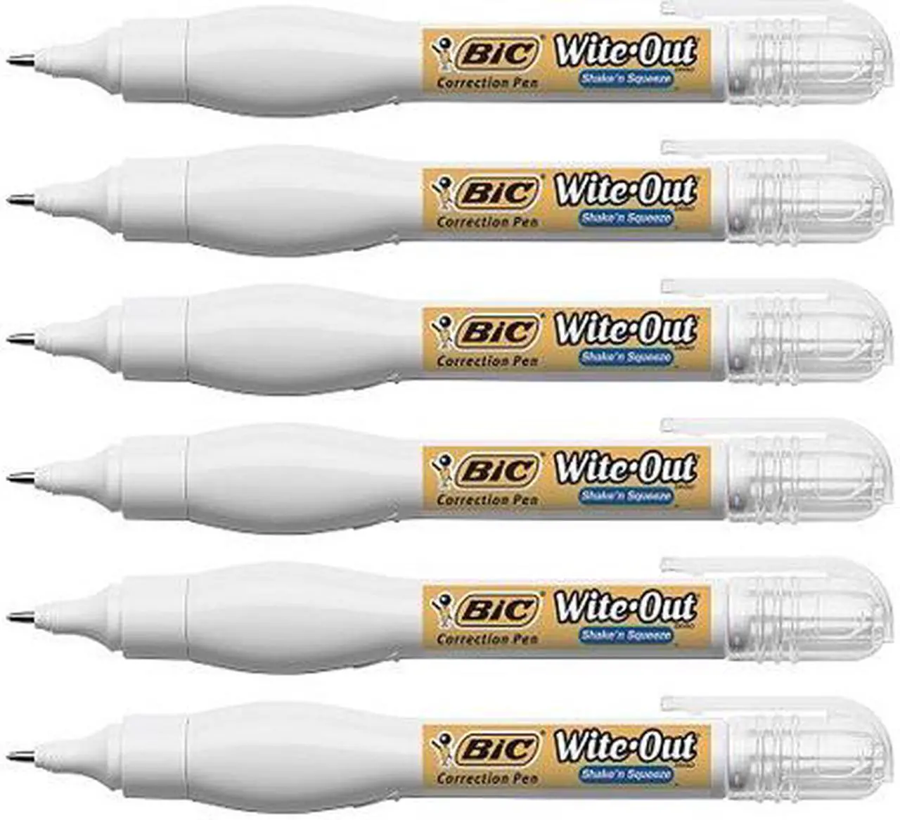 Alt view image 2 of 3 - BIC WOSQPP11BX Wite-Out Shake N Squeeze Correction Pen