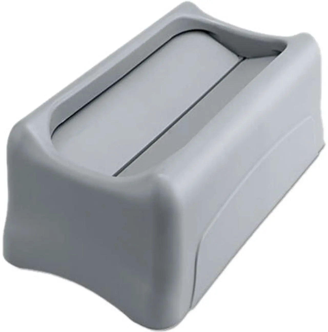 Main image of Rubbermaid Commercial RCP 2673-60 GRA Swing Lid for Slim Jim Waste Container, Gray