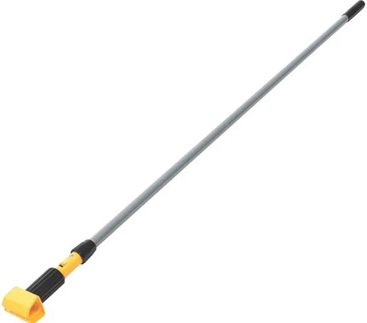 Main image of Rubbermaid Commercial H226CT Gripper 60" Aluminum Mop Handle - Yellow, Gray - 12 / Carton