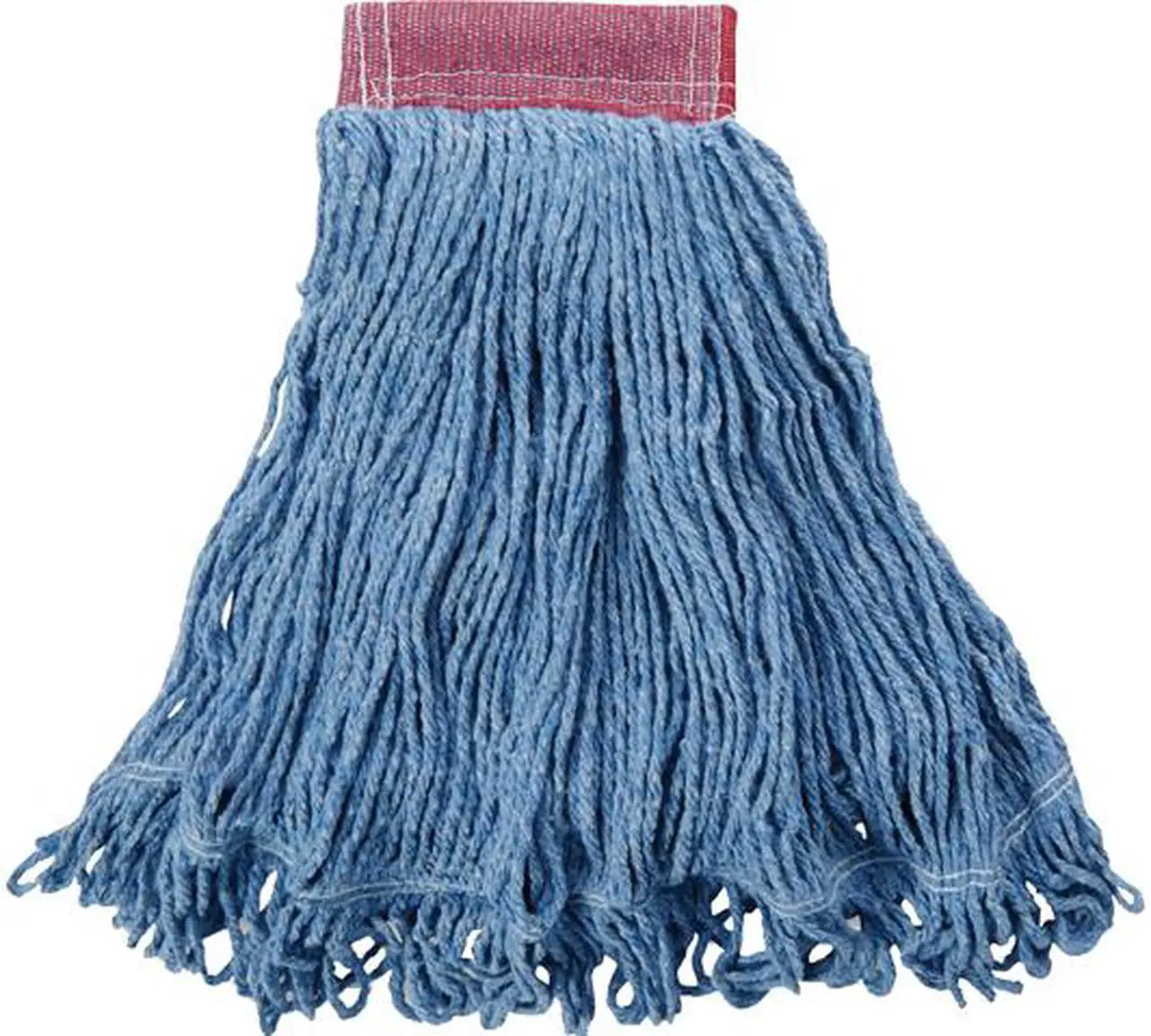 Main image of Rubbermaid Commercial D253BLUCT 5" Headband Large Blend Mop - Synthetic Yarn