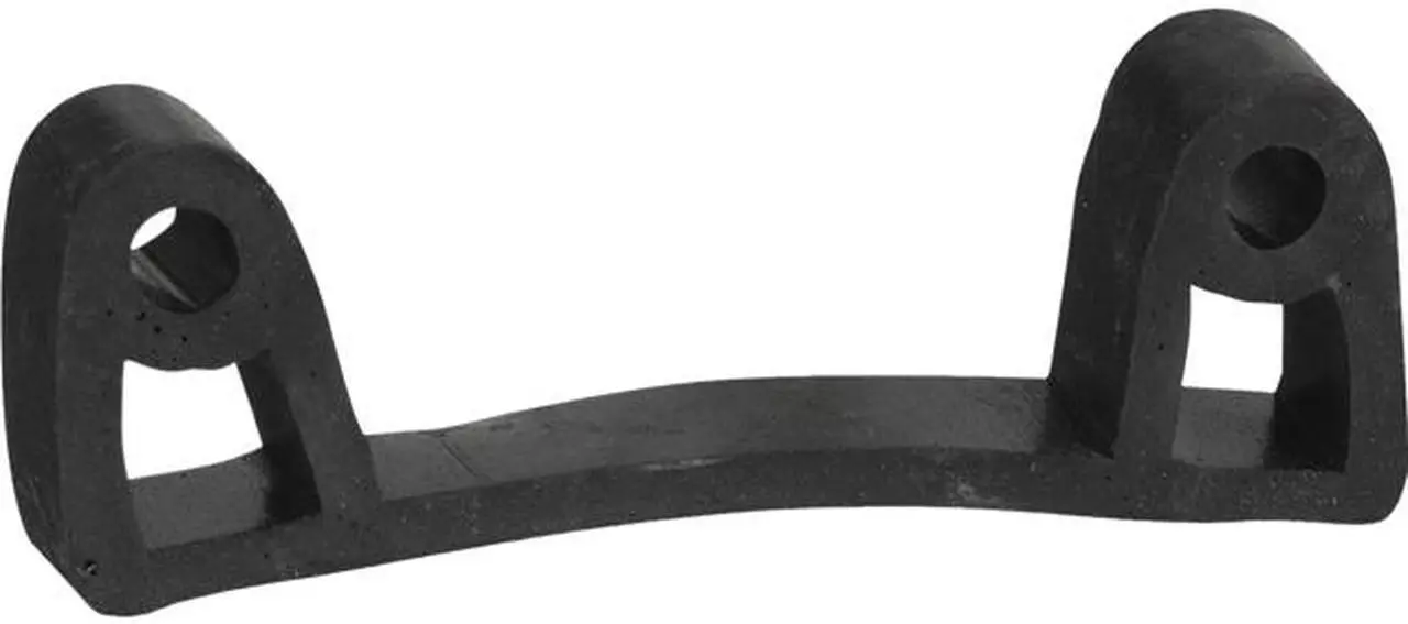 Main image of Rubbermaid Commercial FG9T73M5BLA Rubber Tool Grips for HYGEN Microfiber Cleaning Carts, Black