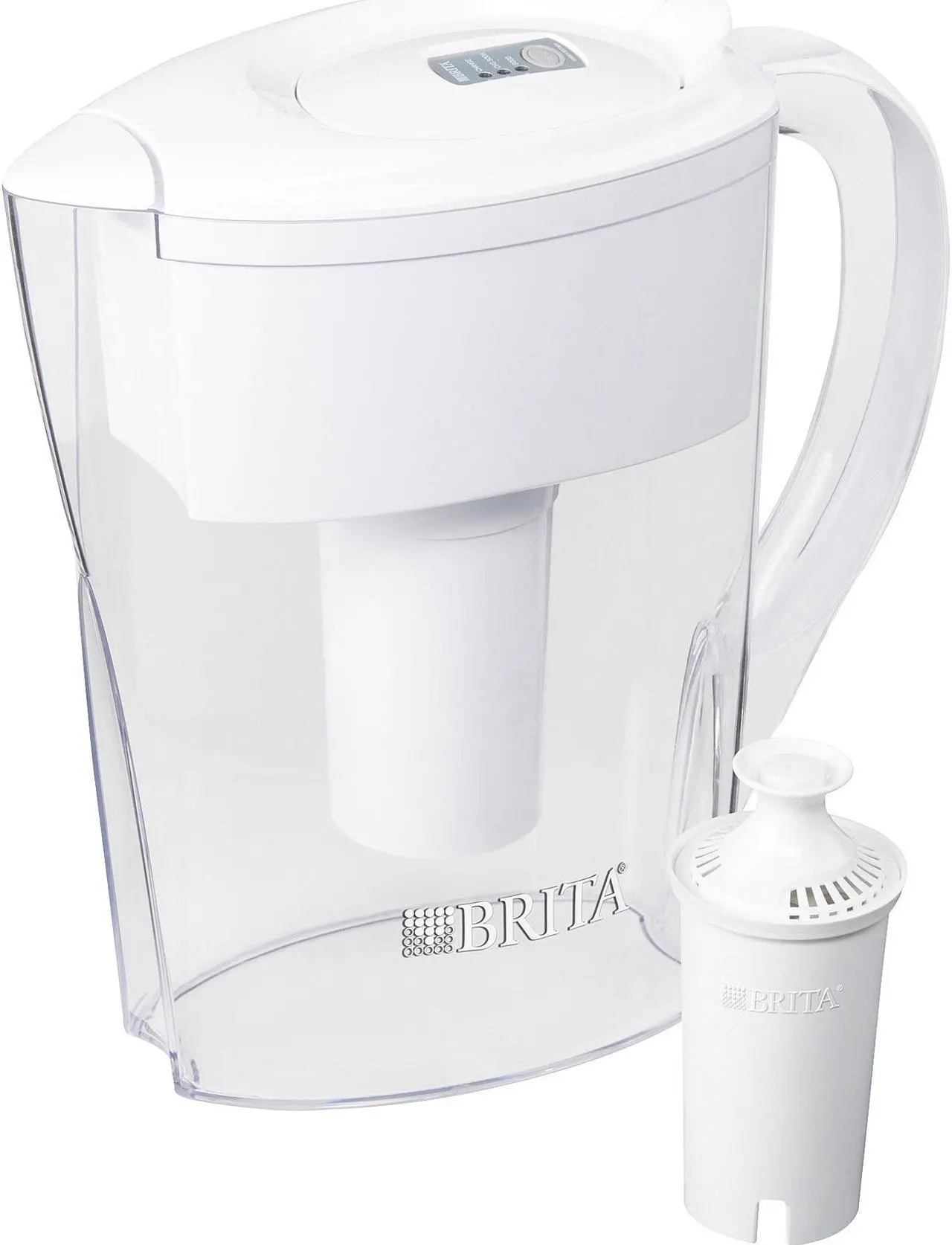 Main image of Brita 35566CT Space Saver Water Filter Pitcher