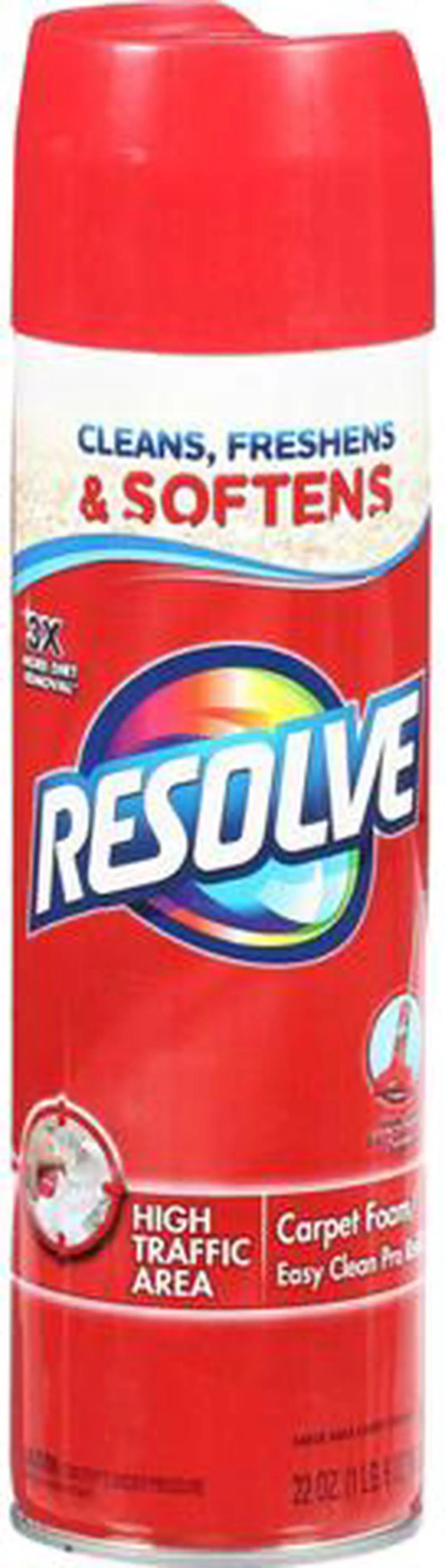 Main image of Reckitt Benckiser 19200-00706 Resolve Foam Carpet Cleaner, Foam, 22 oz, Aerosol Can