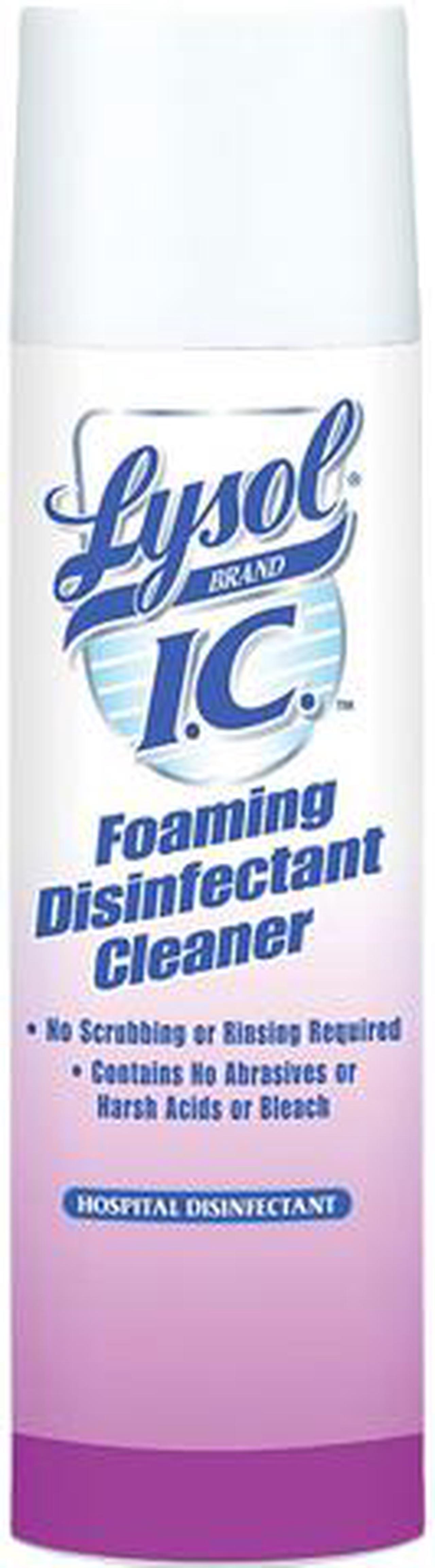 Main image of Reckitt Benckiser 95524 LYSOL Brand I.C. Foaming Disinfectant Cleaner, 24 oz. Aerosol Spray Can - 1 Each