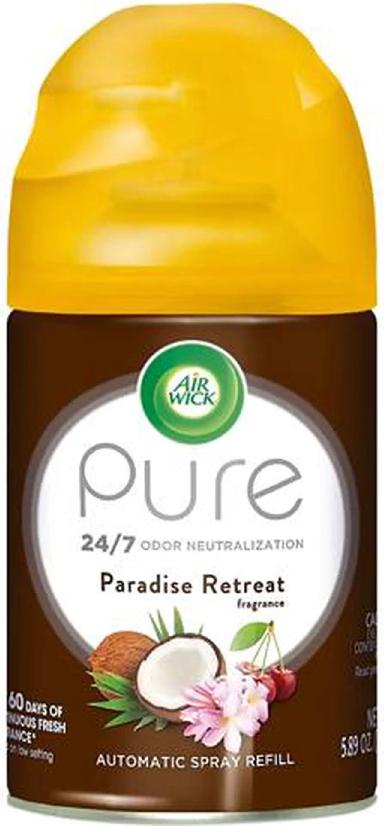 Main image of Air Wick 62338-91099 Freshmatic Life Scents Ultra Refill, Paradise Retreat, 5.89 oz. Aerosol