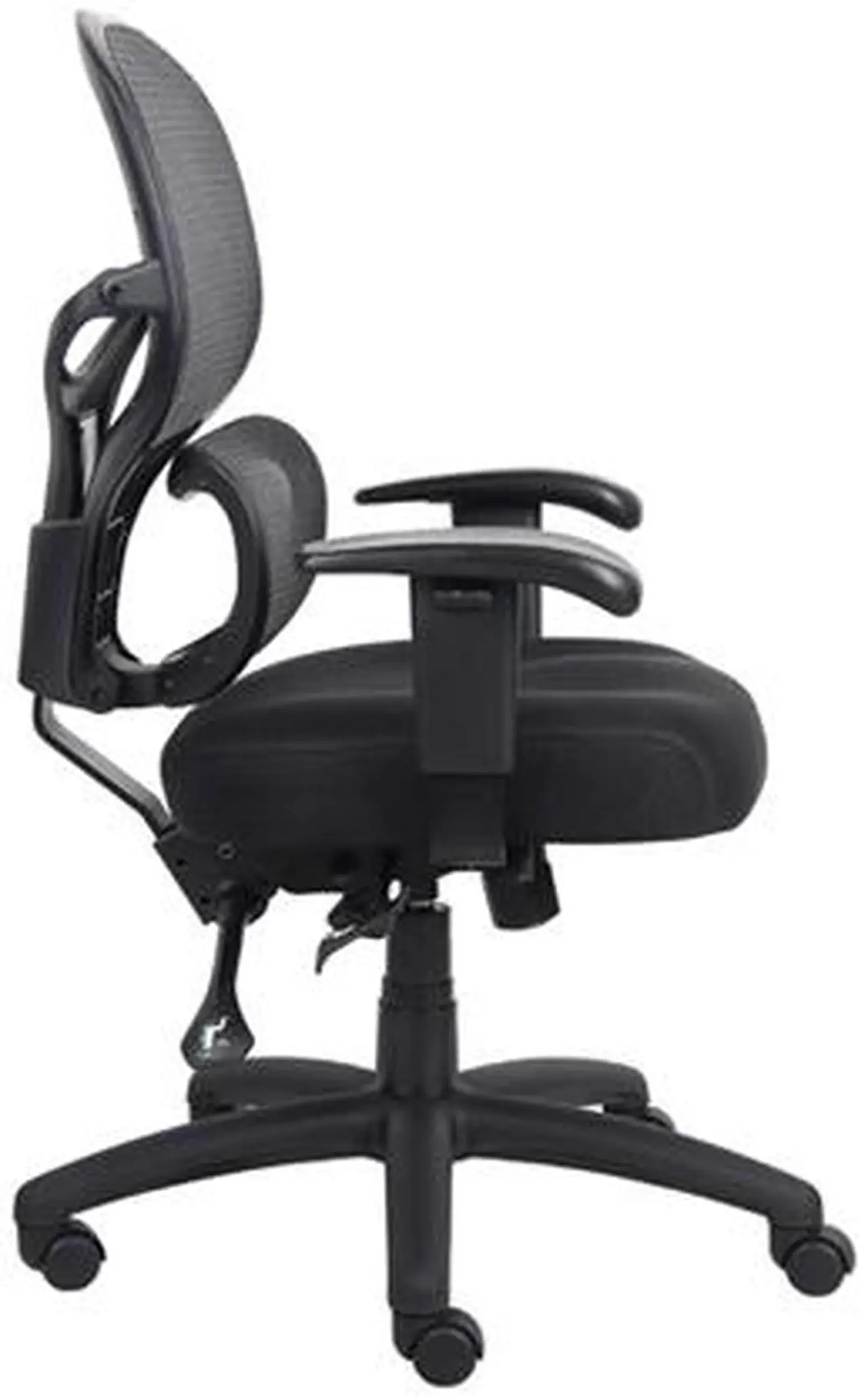 Alt view image 6 of 7 - Boss Office Supplies B6338 Multi-Function Mesh Task Chair