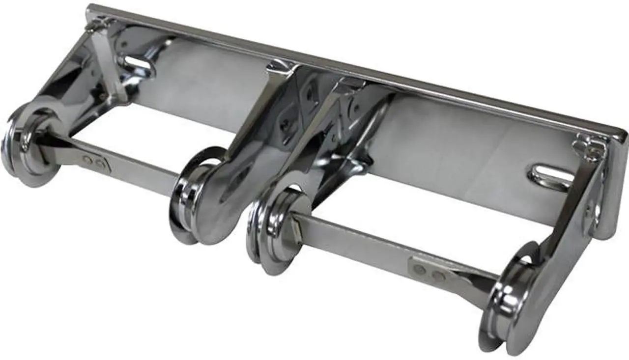 Main image of IMPACT IMP 2501 Double Roll Toilet Tissue Dispenser, 12.3" x 4.25" x 2.7", Chrome, 1 Dozen