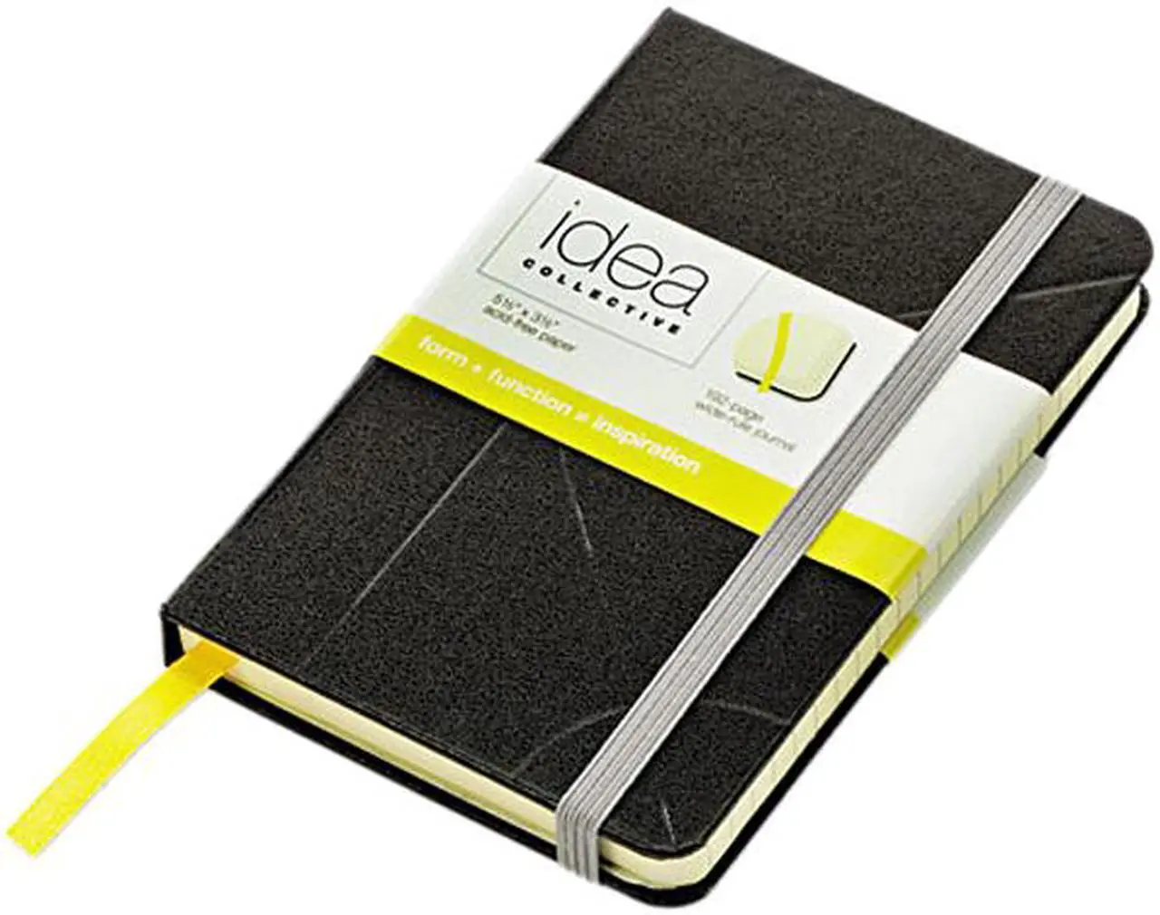 Main image of Tops 56874 Idea Collective Journal, Mini, 5-1/2 in x 3-1/2 in, Wide rule, Black, Cream Paper