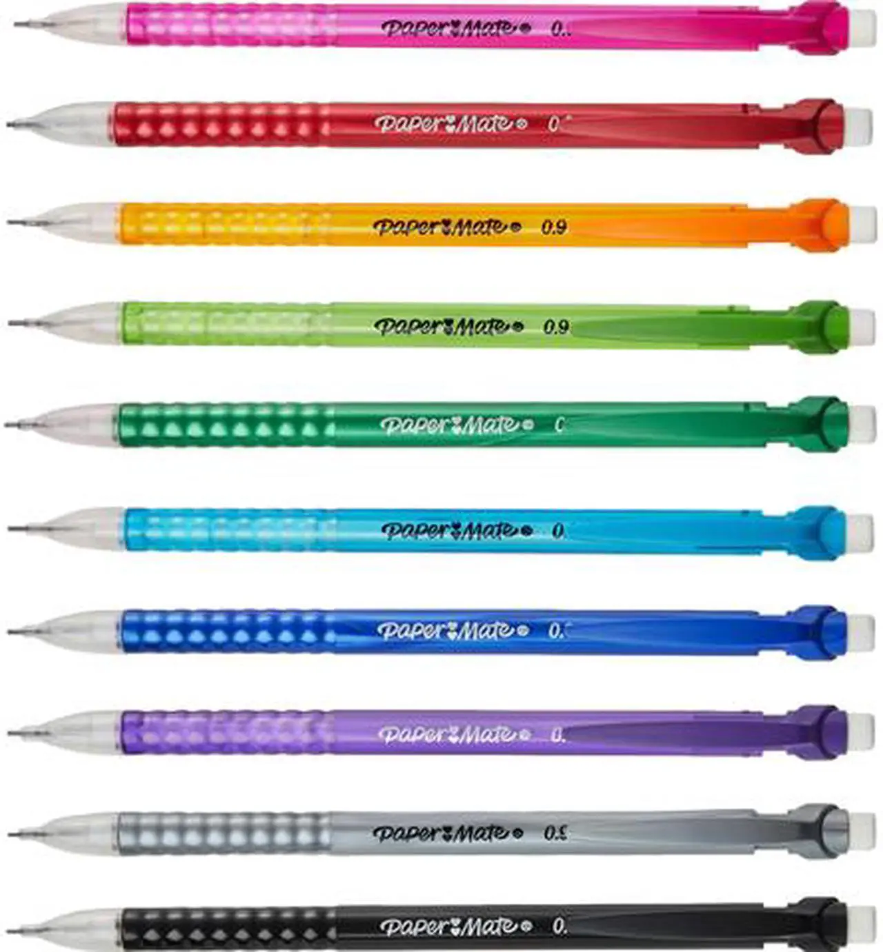Main image of Paper Mate 2096304 Write Bros. Strong Mechanical Pencils - #2 Lead - 0.9 mm Lead Diameter - 12 Pack