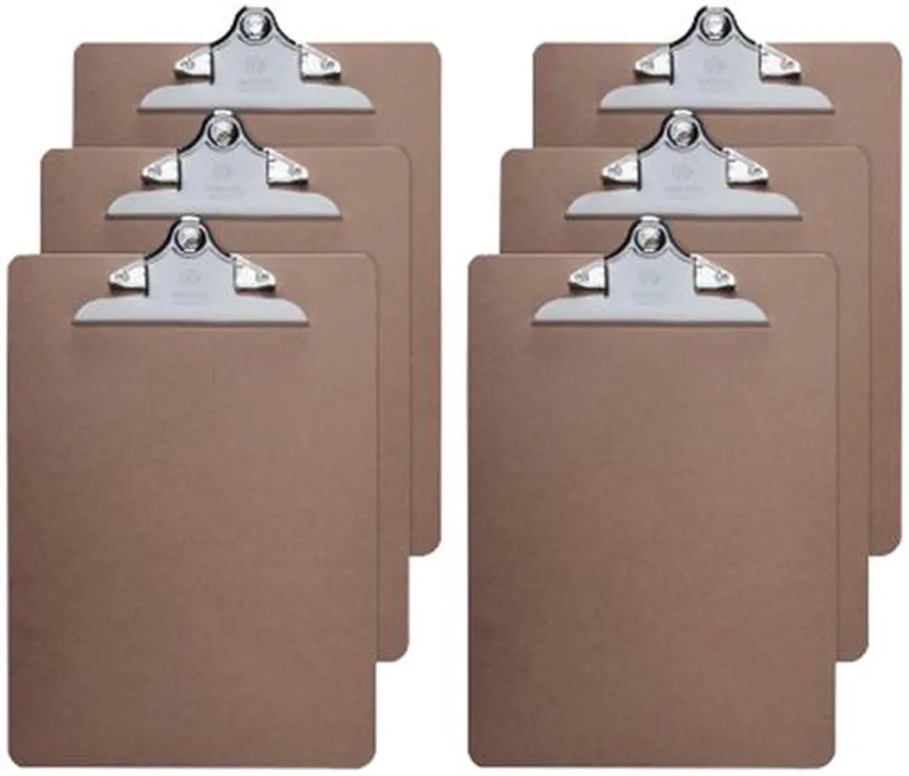 Alt view image 2 of 2 - Business Source 65637BD Hardboard Clipboard - 1 Bundle (6 pcs)