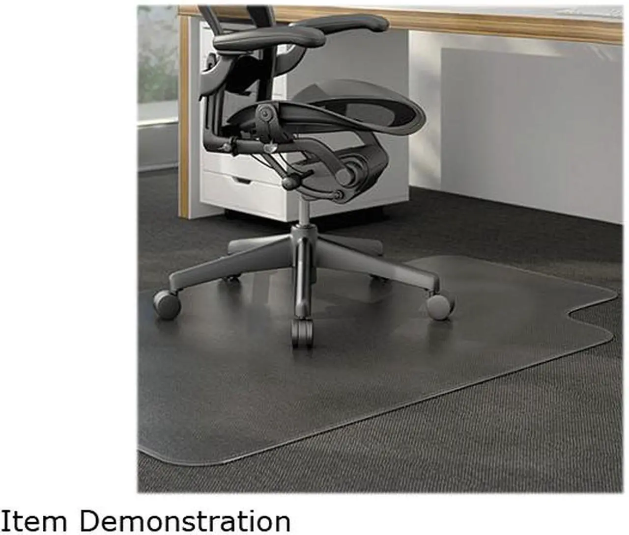 Main image of Universal UNV56806 Cleated Chair Mat for Low and Medium Pile Carpet