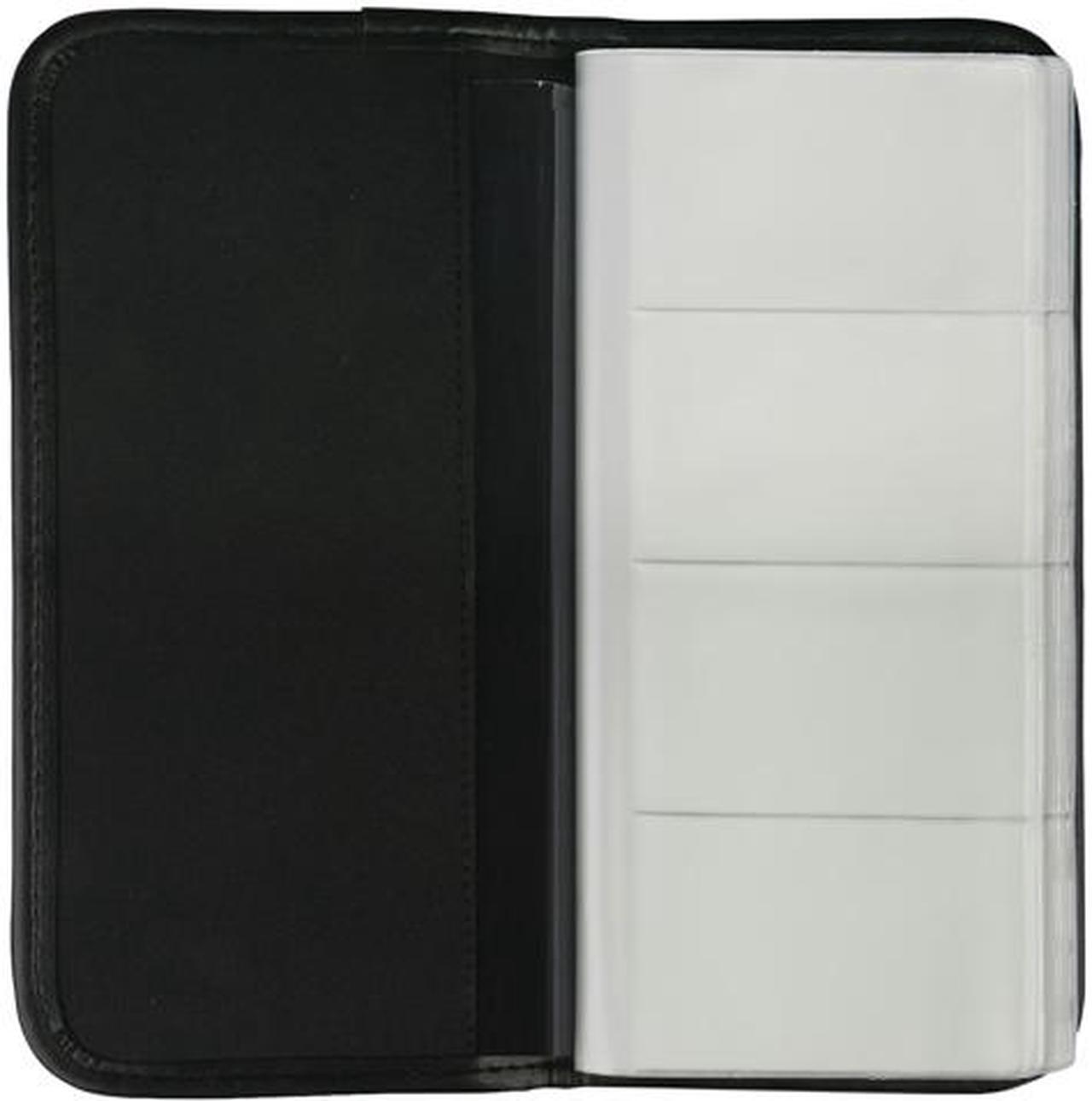 Main image of Universal UNV26850 Business Card Holder, Vinyl, Black