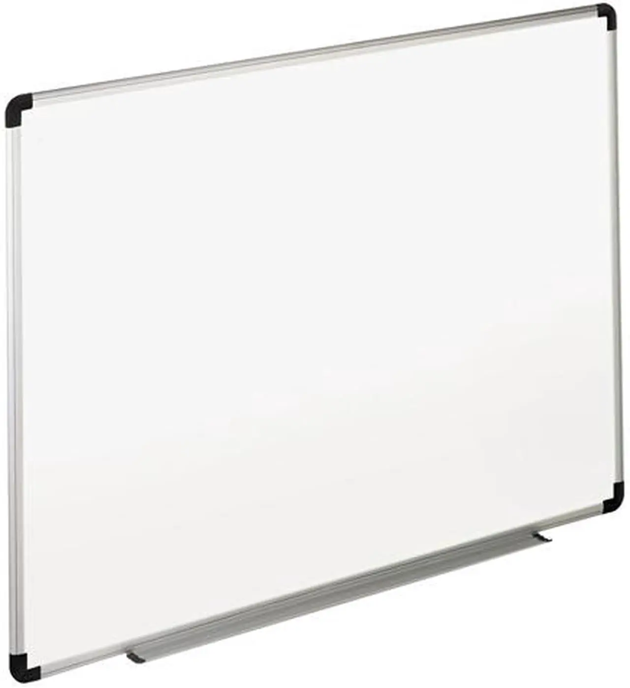 Main image of Universal UNV43725 Dry Erase Board, Melamine, 72" x 48", White, Black/Gray Aluminum/Plastic Frame