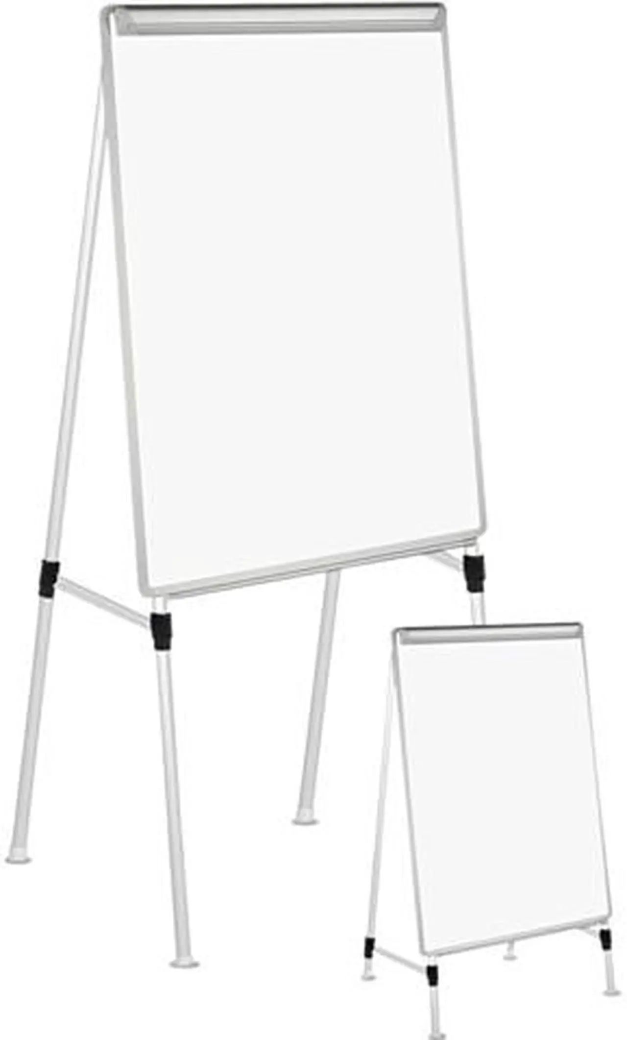 Main image of Universal UNV43033 Dry Erase Easel Board, Easel Height: 42" to 67", Board: 29" x 41", White/Silver