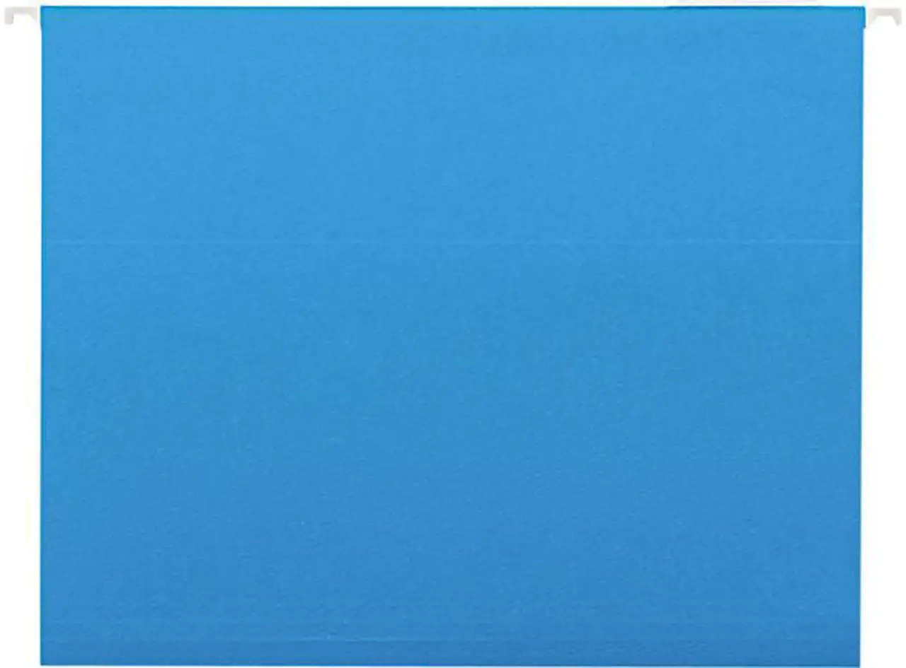 Main image of Universal UNV14116EE Deluxe Bright Color Hanging File Folders, Letter Size, 1/5-Cut Tab