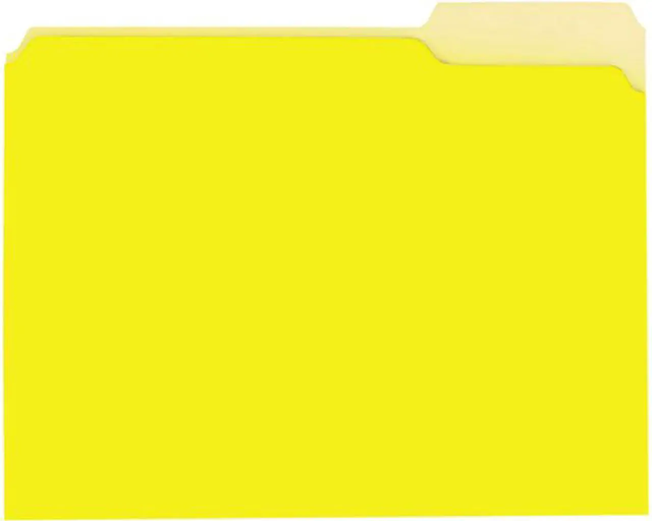Main image of Universal UNV12304 Interior File Folders, 1/3-Cut Tabs, Letter Size
