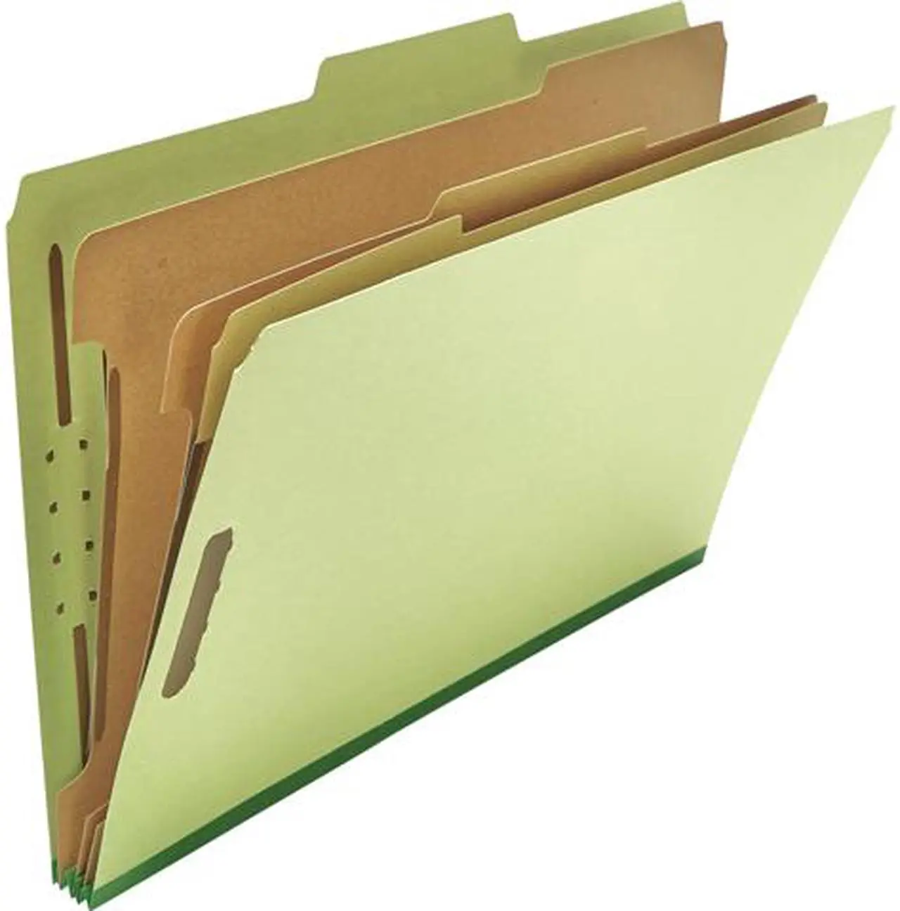 Main image of Universal UNV10296 Eight-Section Pressboard Classification Folders, 3 Dividers, Legal Size