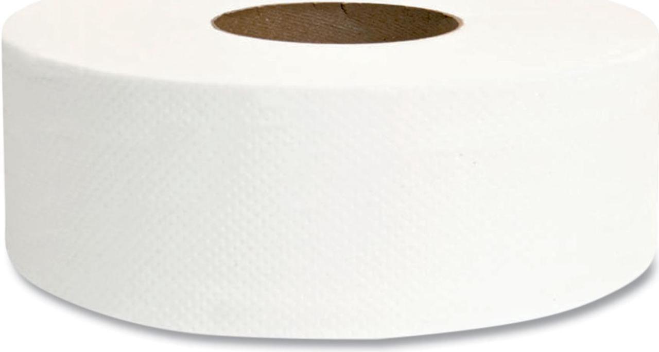 Main image of Morcon Jumbo Bath Tissue, Septic Safe, 2-Ply, White, 3.3" x 700 ft, 12 Rolls/Carton MOR29