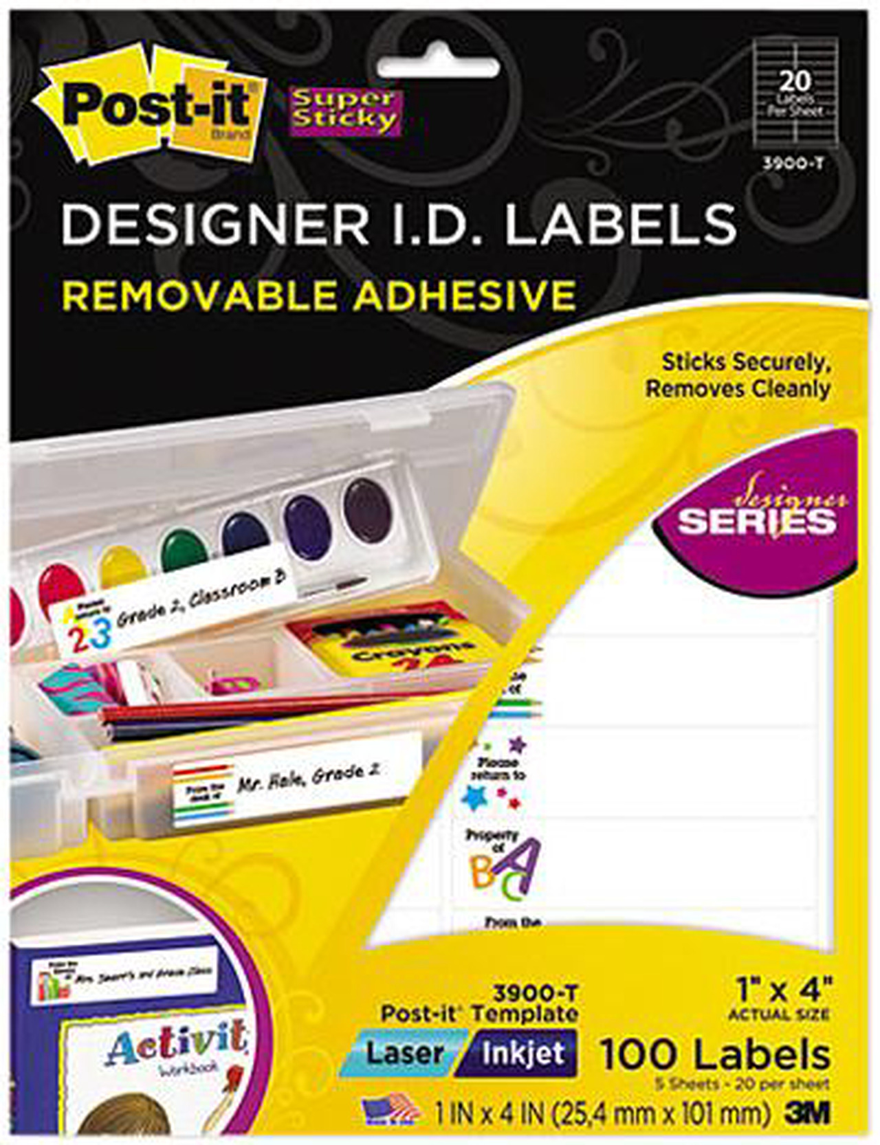 Label 3900 3M 3900T Post-it Labels - Newegg.com