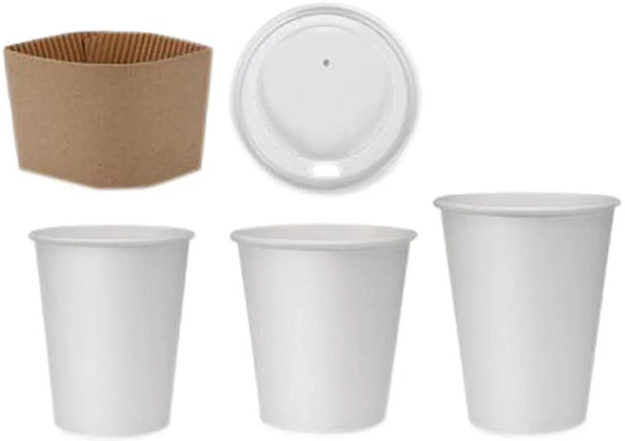 Main image of Genuine Joe 19045CT Polyurethane-lined Disposable Hot Cups