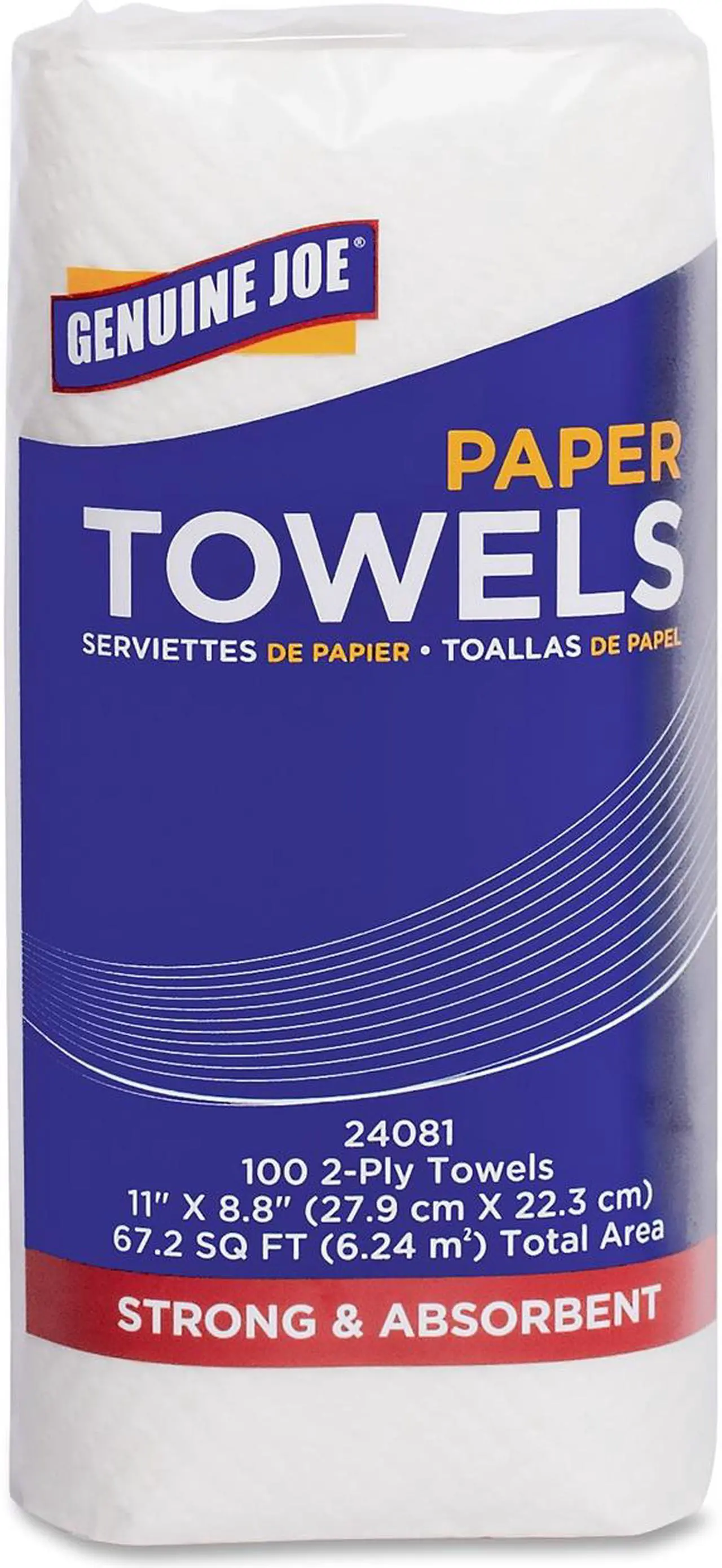 Main image of Genuine Joe 2-ply Household Roll Paper Towels
