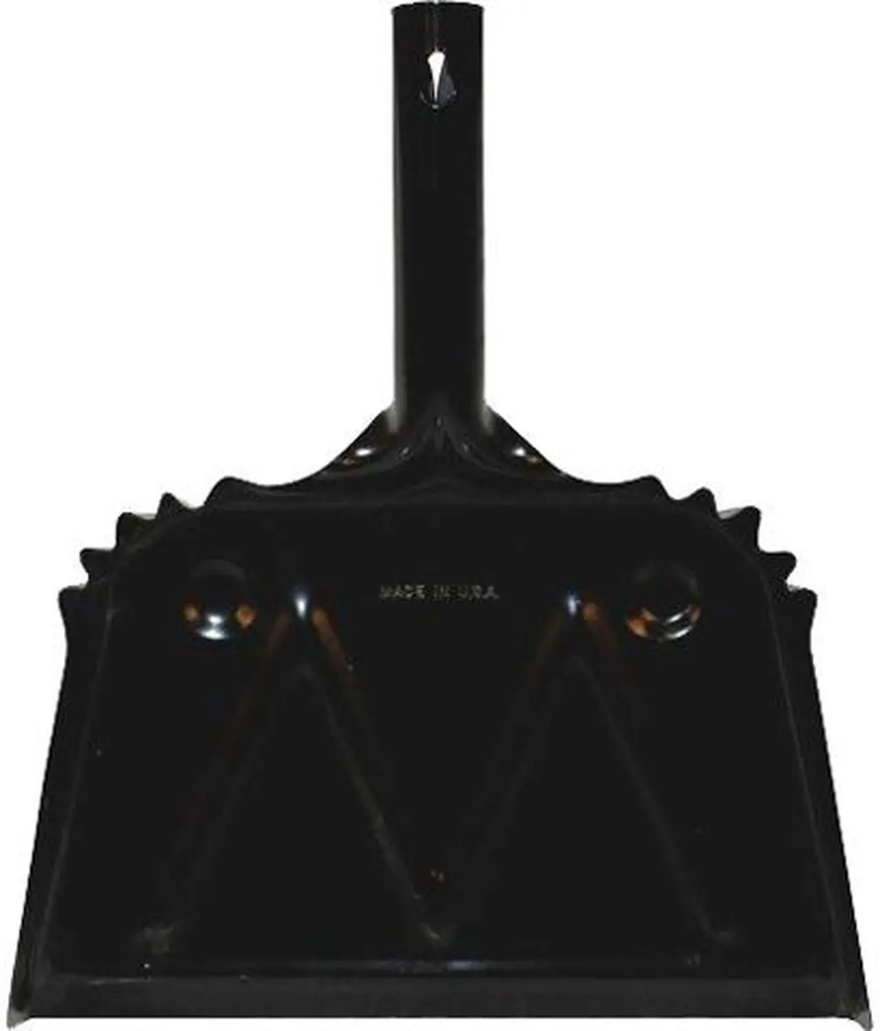 Main image of Genuine Joe 58143CT Heavy-duty Metal Dustpan - 12" Wide