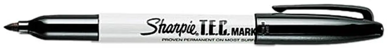 Main image of Sharpie 13401 Trace Element Certified Marker, Black, 1 Each