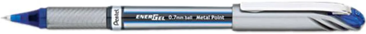 Main image of Pentel EnerGel NV Liquid Gel Pen .7mm Blue Barrel Blue Ink BL27C