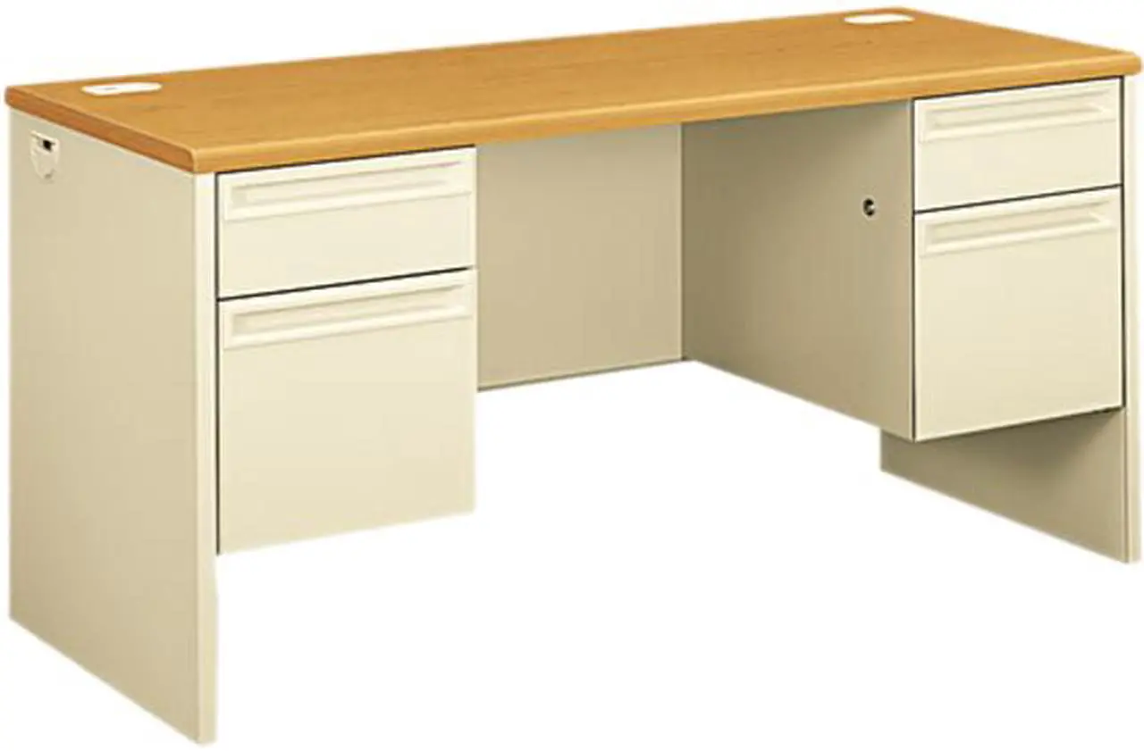 Main image of HON 38852CL 38000 Series Kneespace Credenza, 60w x 24d x 29-1/2h, Harvest/Putty
