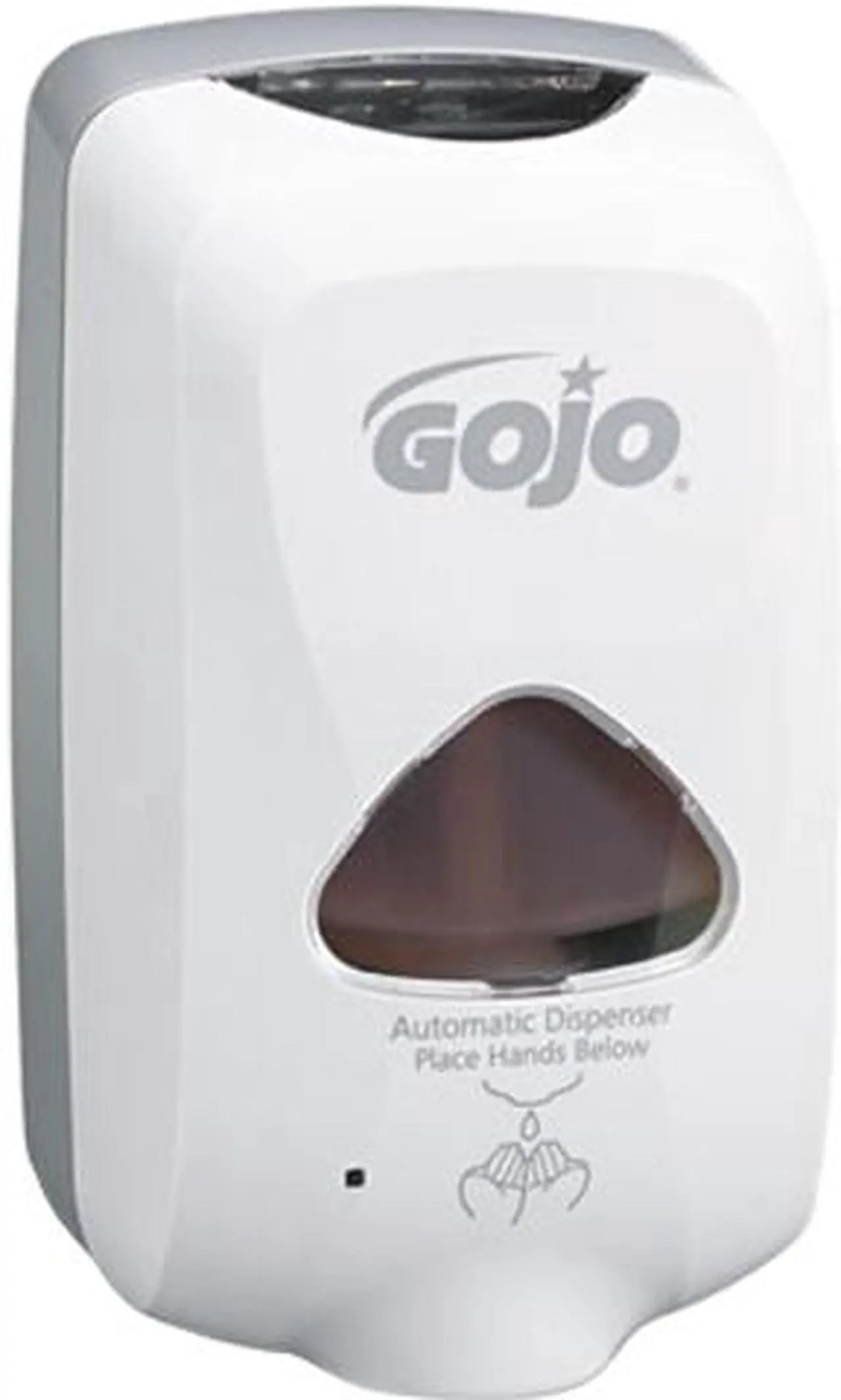 Main image of GOJO 2740-12 TFX Foam Soap Dispenser, 1200mL, 6-1/2w x 4-1/2d x 11-1/4h, Gray