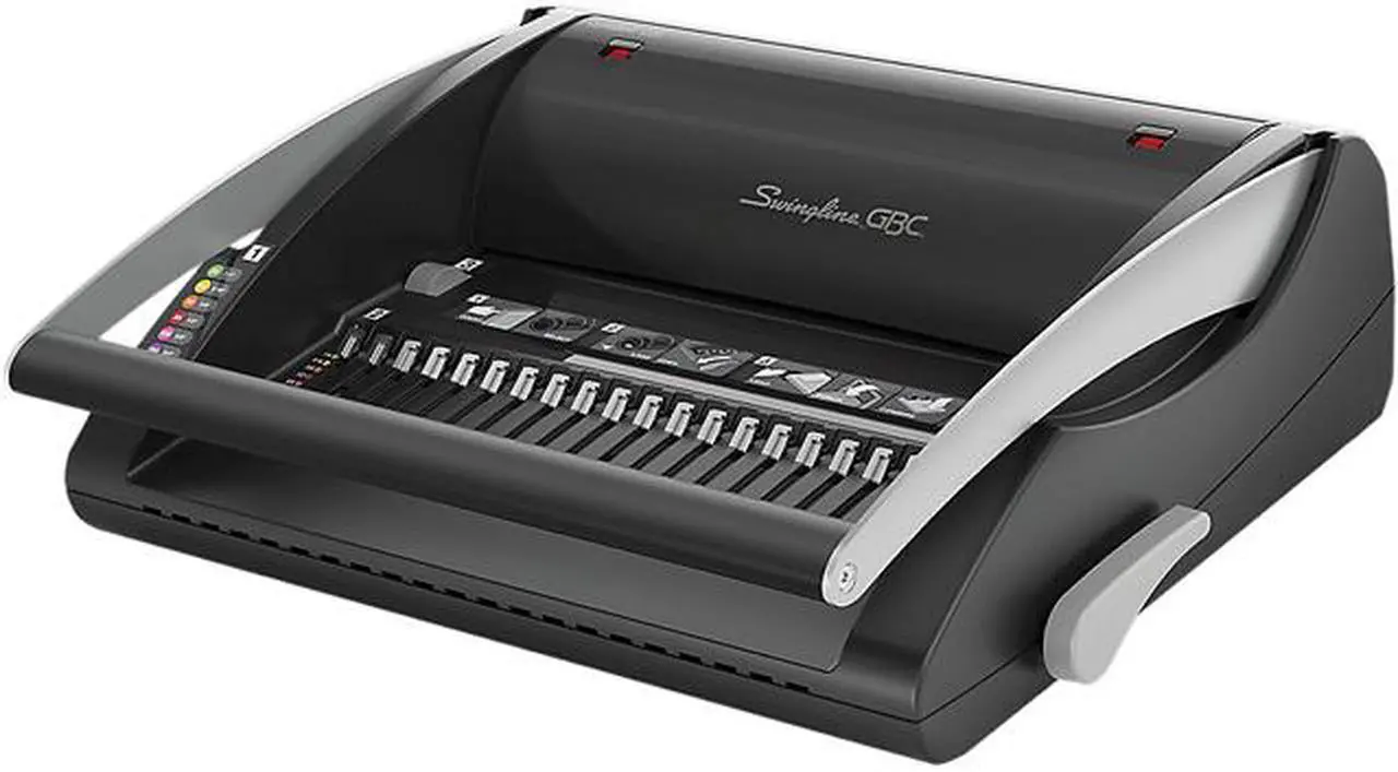 Main image of GBC 7706172 CombBind C20 Manual Binding Machine, 21-3/4w x 18-3/4d x 9-1/4h, Black