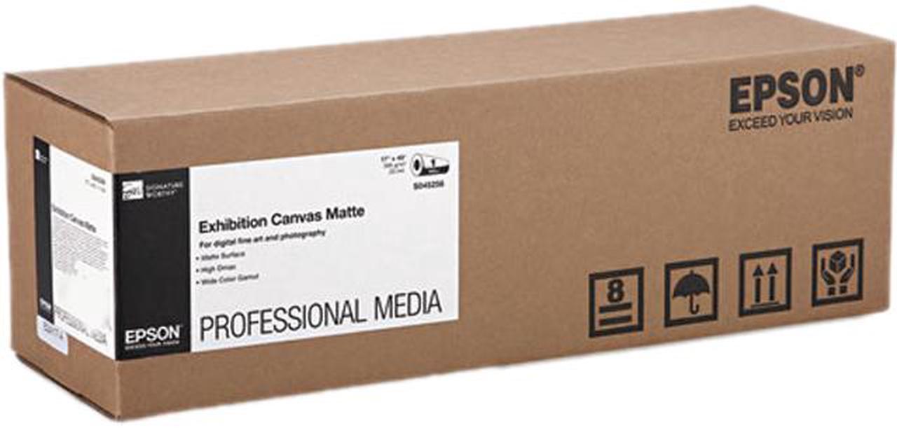 Epson America S045256 Exhibition Canvas Matte, 17" x 40 ft. Roll