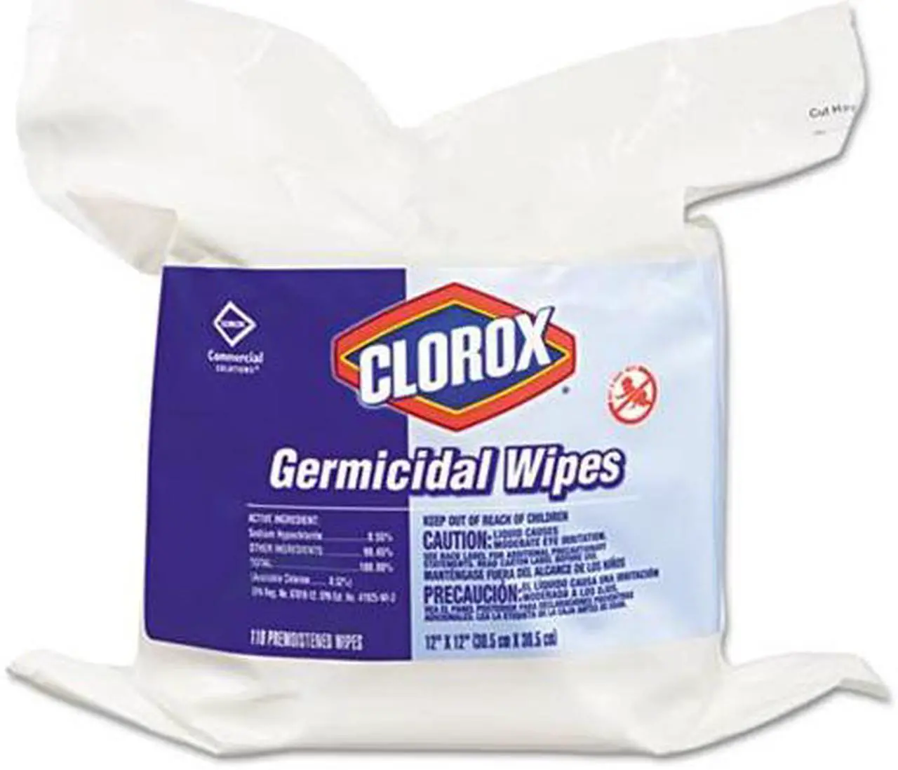 Main image of Clorox 30359 Germicidal Wipes Refill, 12 x 12, 110/Pack