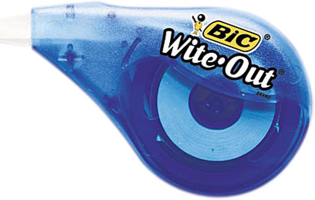 BIC WOTAPP11 - Wite-Out Correction Tape 0.20" Width x 3.28 ft Length - 1 Line(s) - White - 1 Each